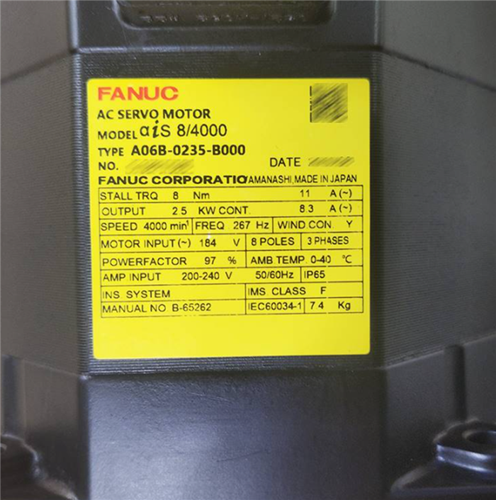 Модуль FANUC A06B-0235-B000 Servo Motor