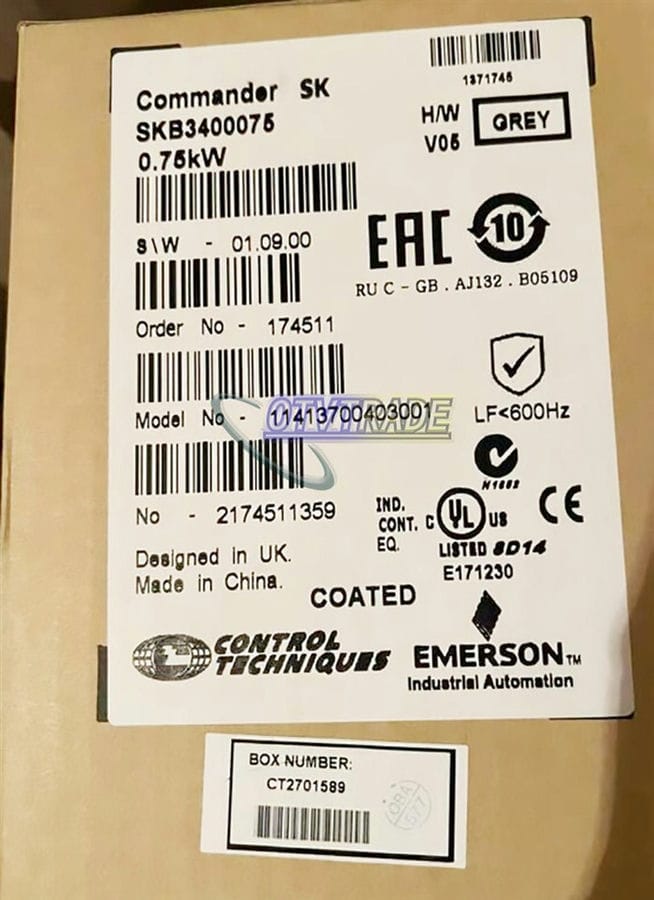 Модуль EMERSON CONTROL TECHNIQUES INVERTER SKB3400075