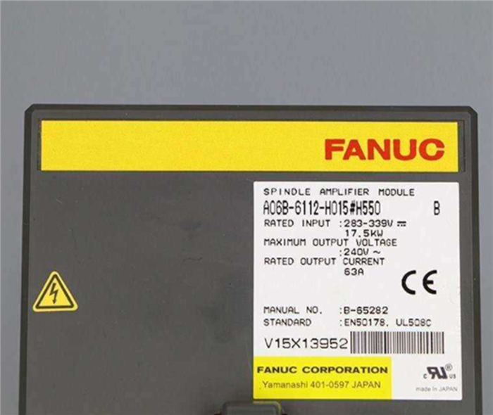 Модуль Fanuc A06B-6112-H015#H550 Servo Drive Amplifier 17.5KW 240V