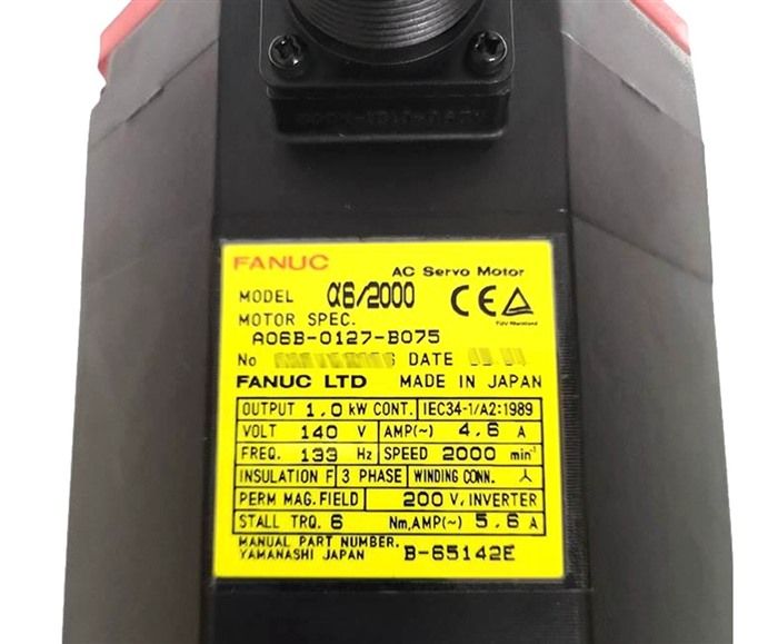 Модуль Fanuc A06B-0127-B075 Servo Motor