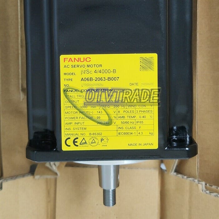 Модуль A06B-2063-B007 Fanuc Servo Motor
