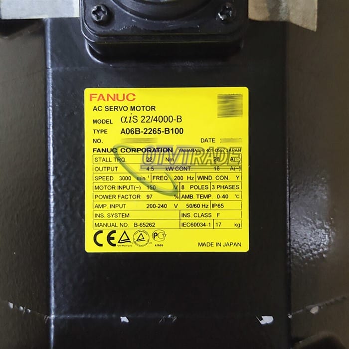 Модуль FANUC SERVO MOTOR A06B-2265-B100