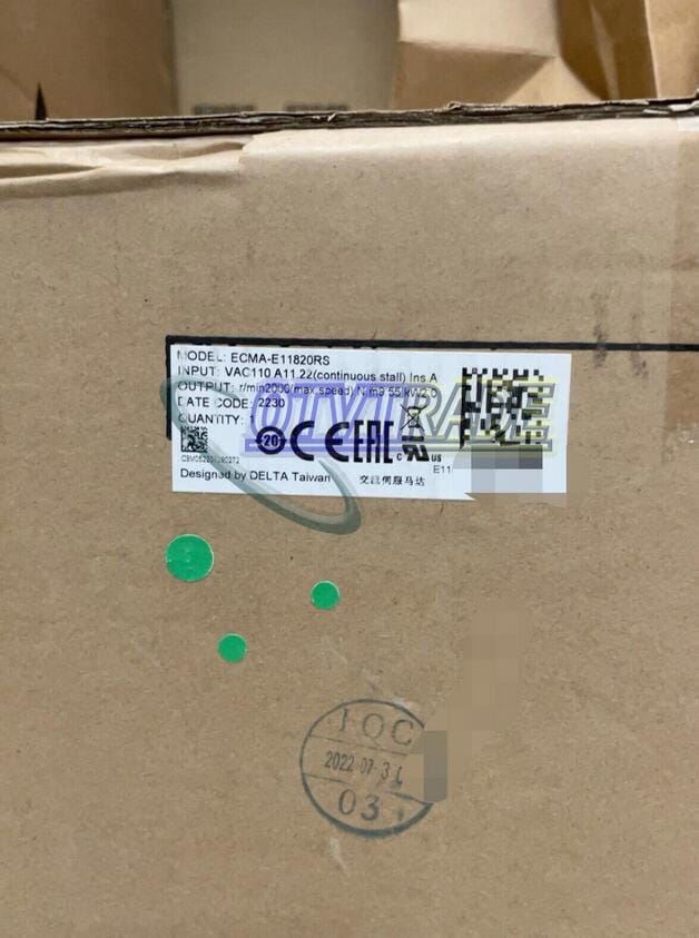 Модуль DELTA ECMA-E11820RS Servo Motor