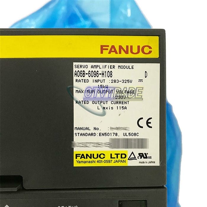 Модуль FANUC SERVO DRIVE AMPLIFIER A06B-6096-H108 A06B6096H108