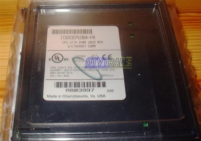 Модуль GE Fanuc IC693CPU364 (IC693CPU364-FK) 90-30 Series CPU Controller
