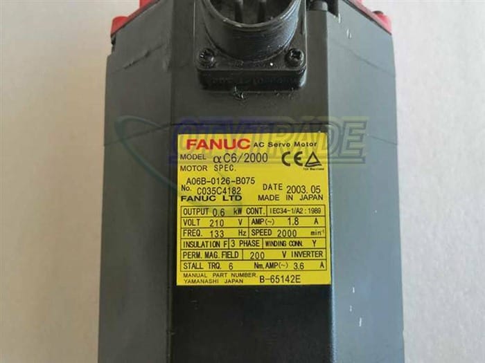 Модуль Fanuc AC Servo Motor A06B-0126-B075
