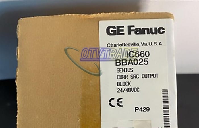 Модуль GE Fanuc IC660BBA025 PLC Module IC660BBA025K