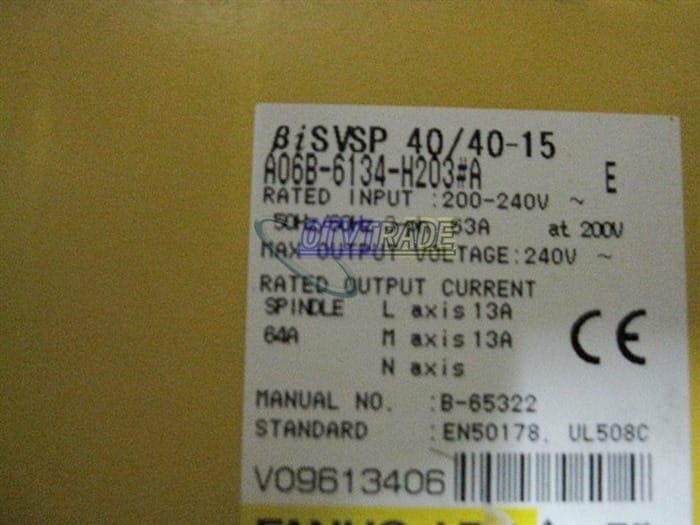 Модуль FANUC Servo Driver A06B-6134-H203#A