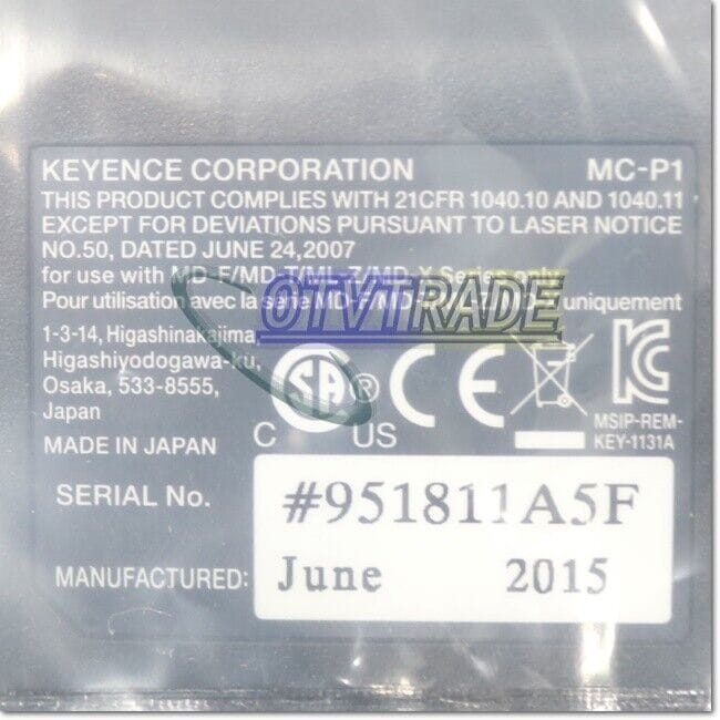 Модуль KEYENCE MC-P1 HMI Touch Screen