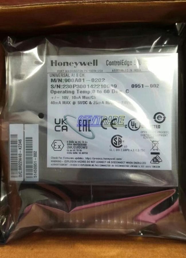 Модуль Hywell 900A01-0202 HC900 8 CHANNEL ANALOG INPUT CARD