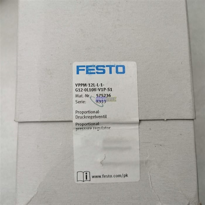 Модуль FESTO proportional pressure valve VPPM-12L-L-1-G12-0L10H-V1P-S1 575236