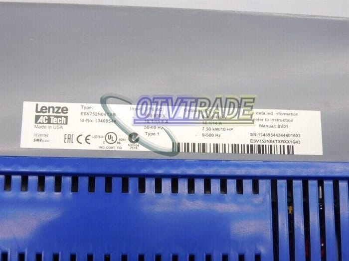 Модуль LENZE ESV752N04TXB SERVO DRIVE ESV752N04TXB