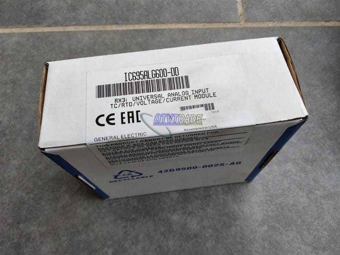 Модуль GE FANUC IC695ALG600-DD RX3i Universal Analog Input Module