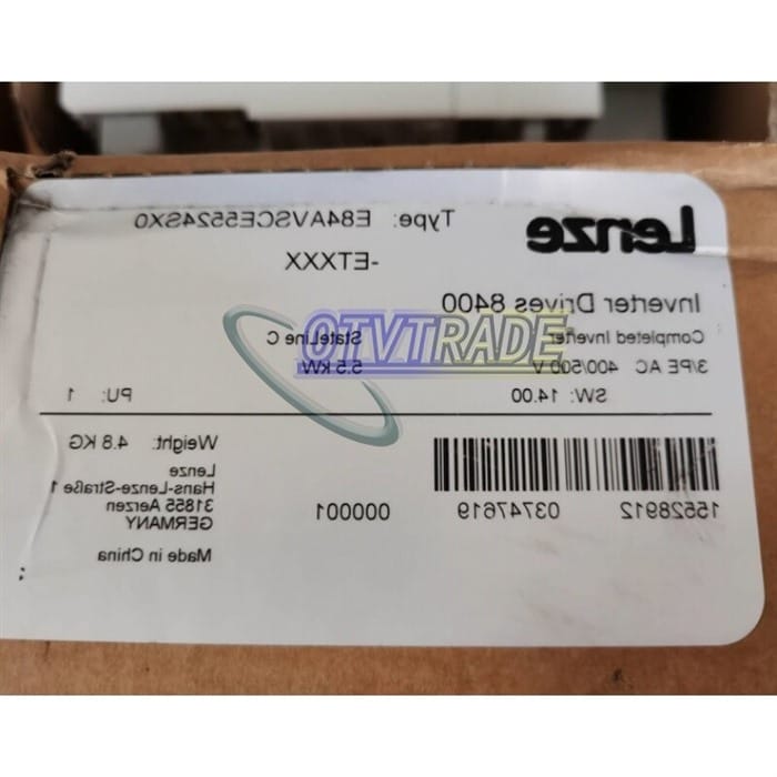 Модуль Lenze Inverter E84AVSCE5524SX0 5.5KW 8400