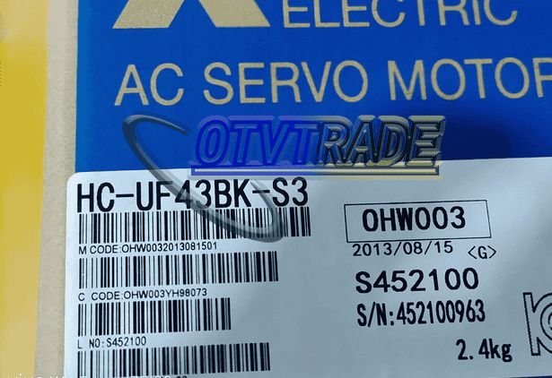 Модуль Mitsubishi Servo Motor HC-UF43BK-S3