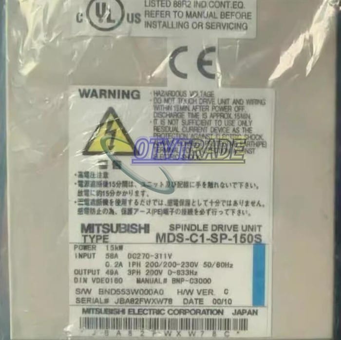 Модуль Mitsubishi MDS-C1-SP-150S SPINDLE DRIVE MDSC1SP-150S MDSC1SP150S