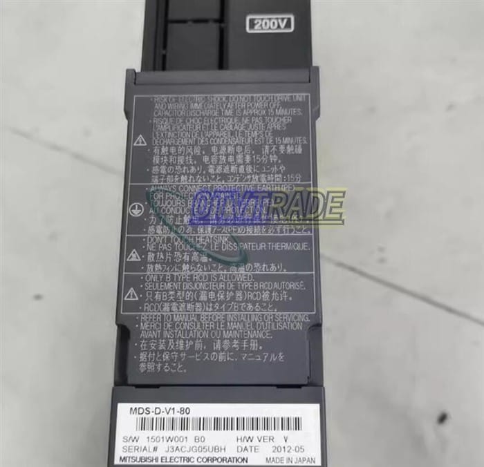 Модуль Mitsubishi Servo drive MDS-D-V1-80 MDSDV180