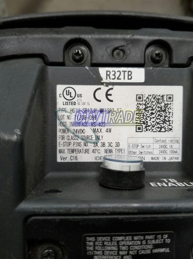 Модуль Mitsubishi R32TB teach pendant HG1U-SB12JH-MK1382-S7 with line