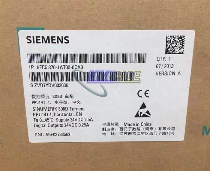 Модуль Siemens 6FC5370-1AT00-0CA0 6FC5 370-1AT00-0CA0