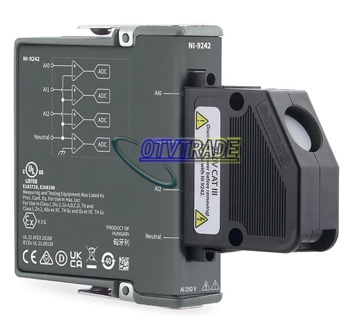 Модуль National Instruments Voltage Input Module NI-9242 NI 9242 783107-01