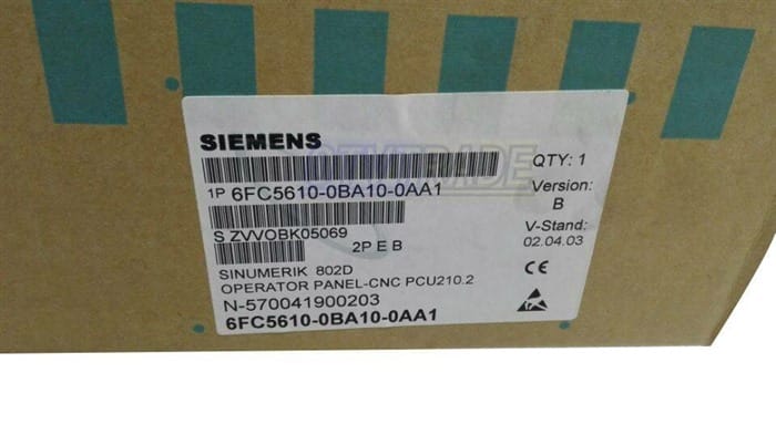 Модуль Siemens Touch screen 6FC5610-0BA10-0AA1