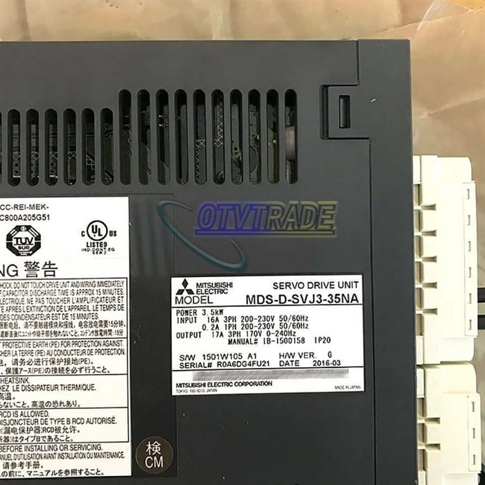 Модуль MITSUBISHI SERVO DRIVE MDS-D-SVJ3-35NA MDSDSVJ335NA