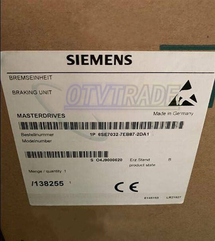 Модуль Siemens 6SE7032-7EB87-2DA1 6SE7 032-7EB87-2DA1