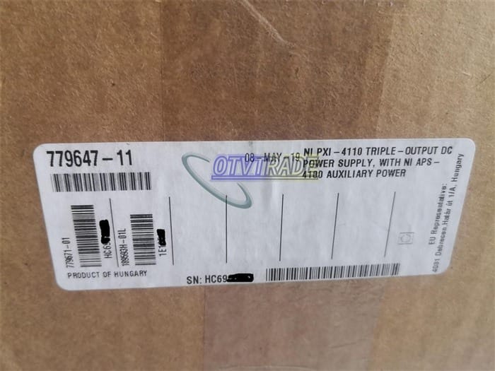 Модуль NI PXI-4110 Programmable DC Power Supply Card PXI-4110 779647-10