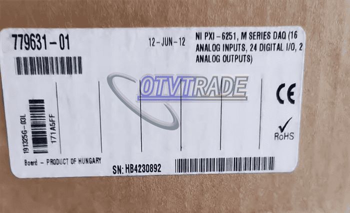 Модуль National Instruments NI PXI-6251 779631-01 DAQ I/O Module