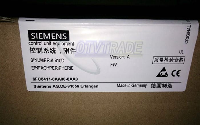 Модуль SIEMENS 6FC5411-0AA00-0AA0 6FC5 411-0AA00-0AA0
