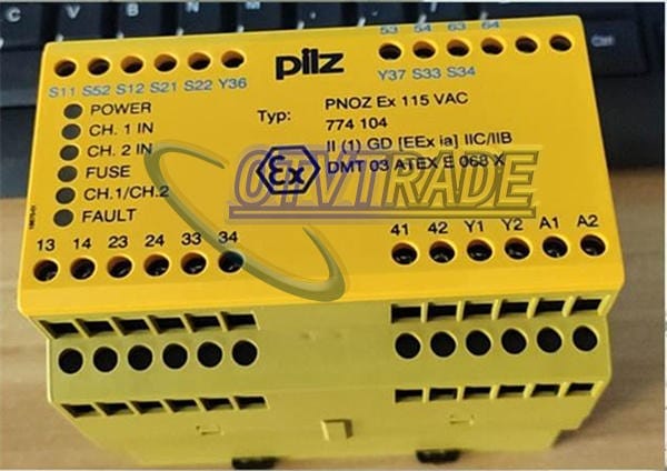Модуль PILZ Safety Relay PNOZ EX 115VAC 3N/O 1N/C 774104