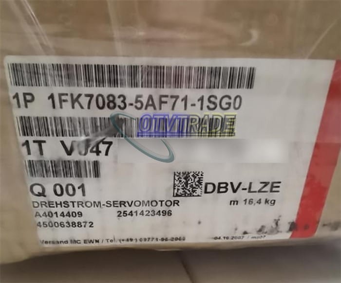 Модуль Siemens servo motor 1FK7083-5AF71-1SG0
