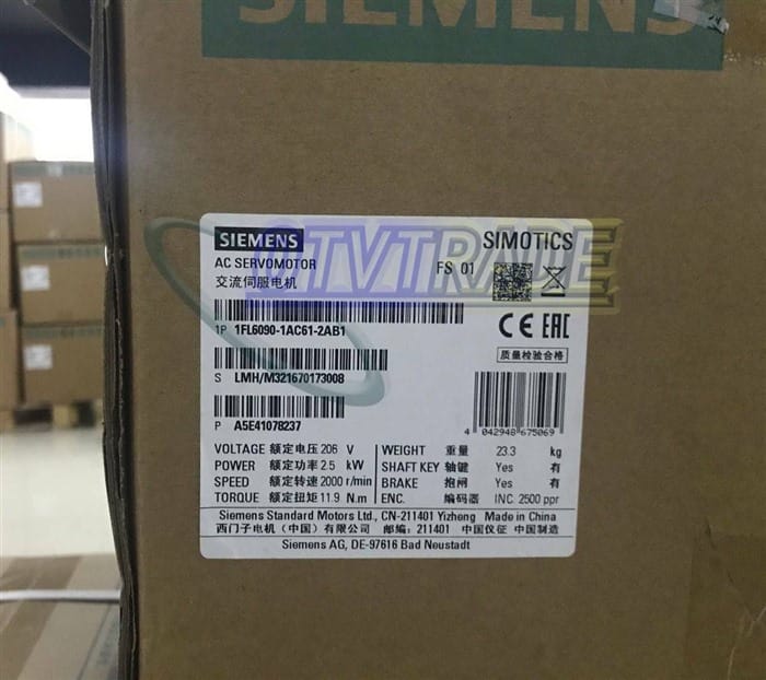 Модуль SIEMENS Servo Motor 1FL6090-1AC61-2AB1