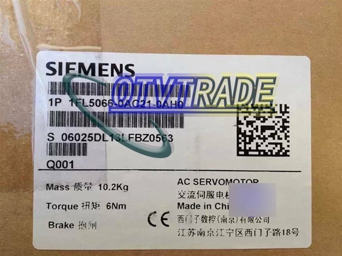 Модуль SIEMENS Servo Motor 1FL5066-0AC21-0AH0