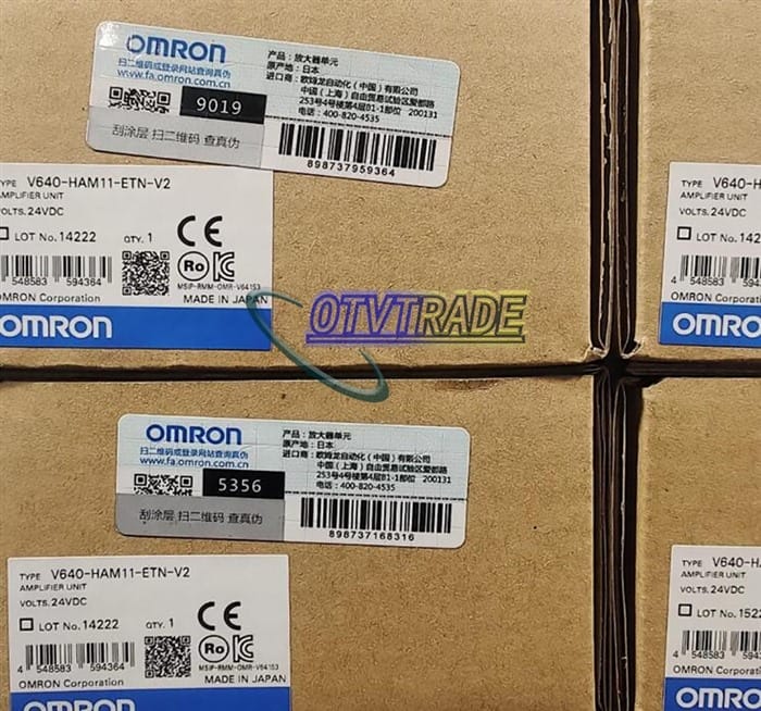 Модуль OMRON Amplifier Unit V640-HAM11-ETN-V2