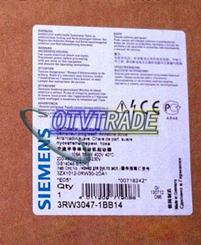 Модуль Siemens soft starter 3RW3047-1BB14 3RW30471BB14