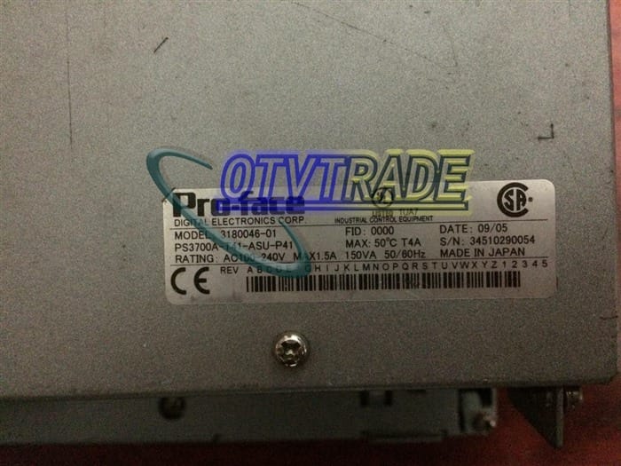 Модуль Pro-face PS3700A-T41-ASU-P41 3180046-01 Operator panel