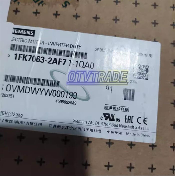 Модуль Siemens servo motor 1FK7063-2AF71-1QA0 1FK7 063-2AF71-1QA0