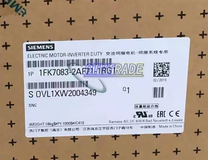 Модуль SIEMENS Servo Motor 1FK7063-2AF71-1RG1