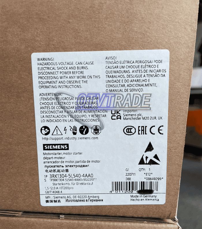 Модуль Siemens 3RK1304-5LS40-4AA0 3RK1 304-5LS40-4AA0 Motor Starter