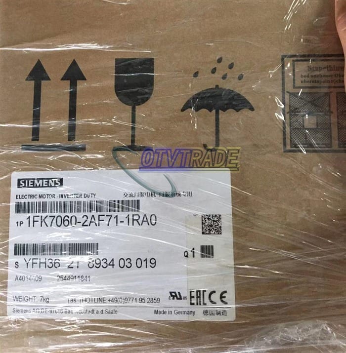 Модуль SIEMENS Servo Motor 1FK7060-2AF71-1RA0