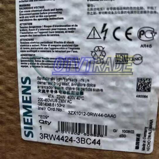 Модуль Siemens soft starter 3RW4424-3BC44 3RW44243BC44