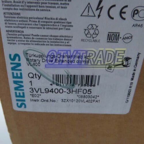 Модуль 3VL9400-3HF05 Siemens