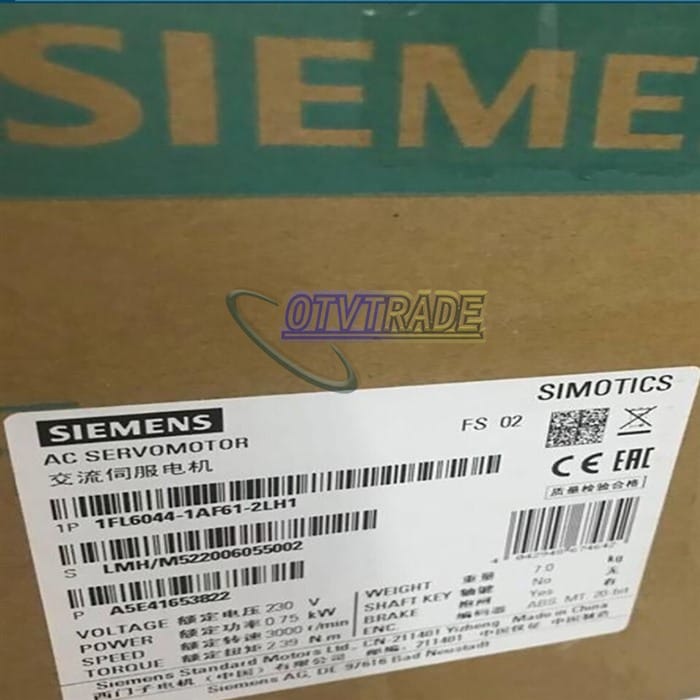 Модуль SIEMENS Servo Motor 1FL6044-1AF61-2LH1