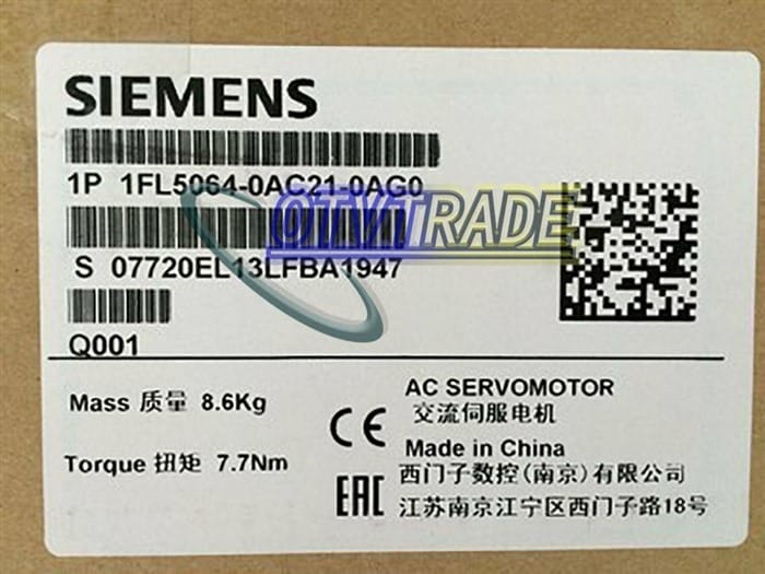 Модуль SIEMENS AC SERVO MOTOR 1FL5064-0AC21-0AG0