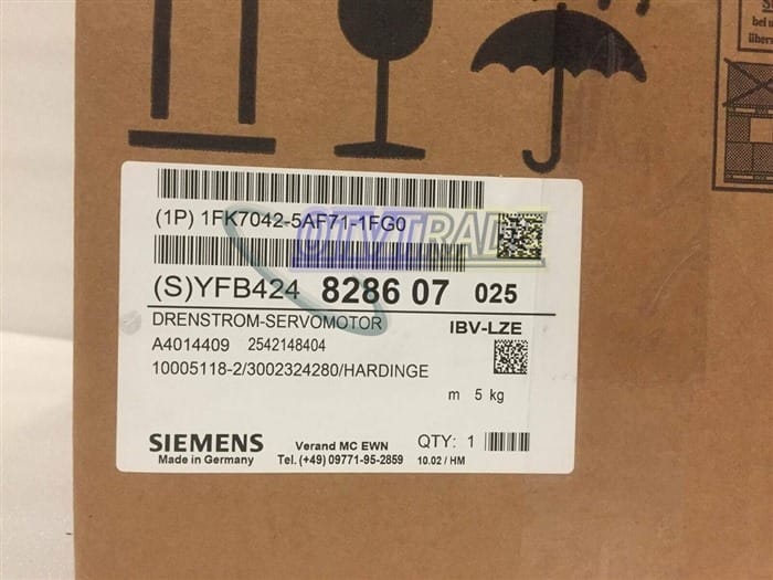 Модуль SIEMENS SERVO MOTOR 1FK7042-5AF71-1FG0
