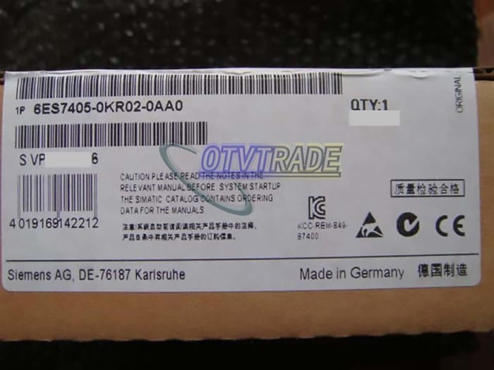 Модуль Siemens 6ES7 405-0KR02-0AA0 6ES7405-0KR02-0AA0
