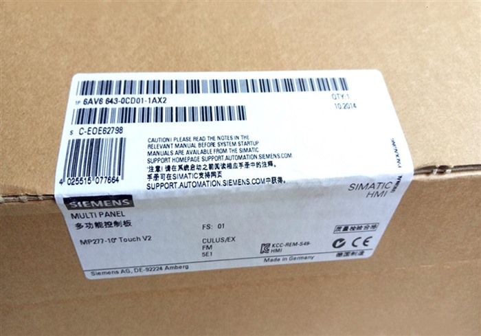 Модуль SIEMENS MP277 10" Touch Screen 6AV6 643-0CD01-1AX2 6AV6643-0CD01-1AX2