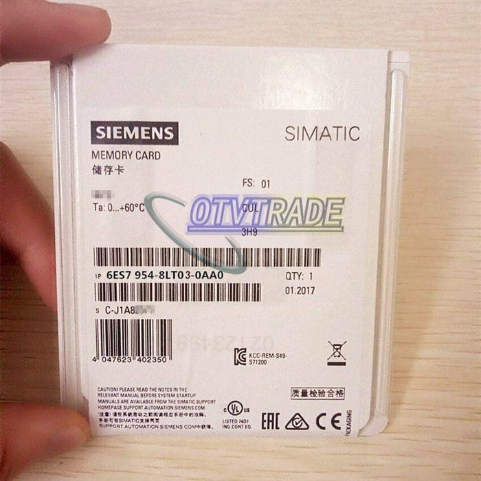 Модуль SIEMENS MEMORY CARD 6ES7954-8LT03-0AA0 6ES7 954-8LT03-0AA0
