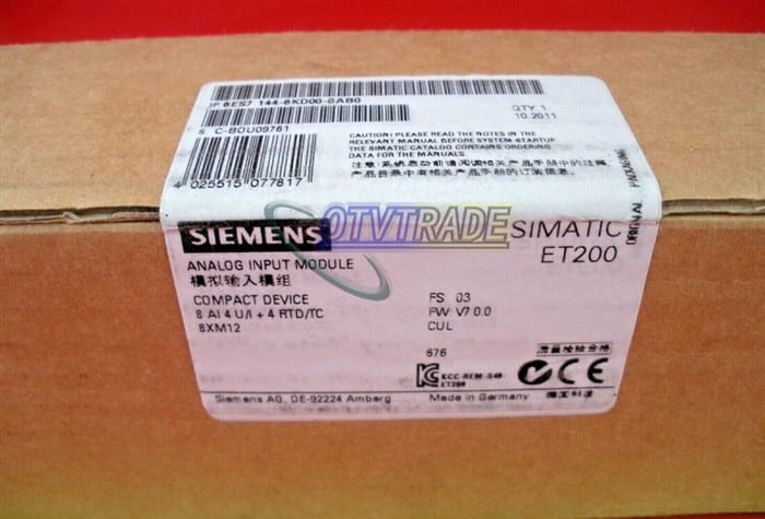 Модуль Siemens PLC 6ES7 144-6KD00-0AB0 6ES7144-6KD00-0AB0